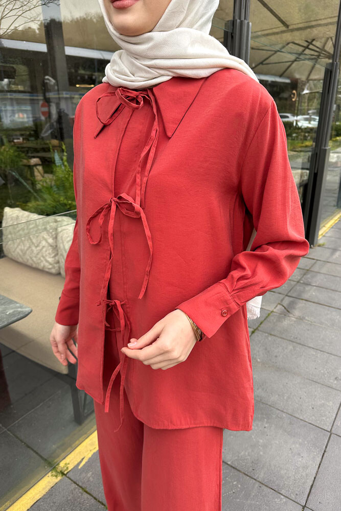 Pera Fiyonklu Takım - Kiremit - ENMA (2)