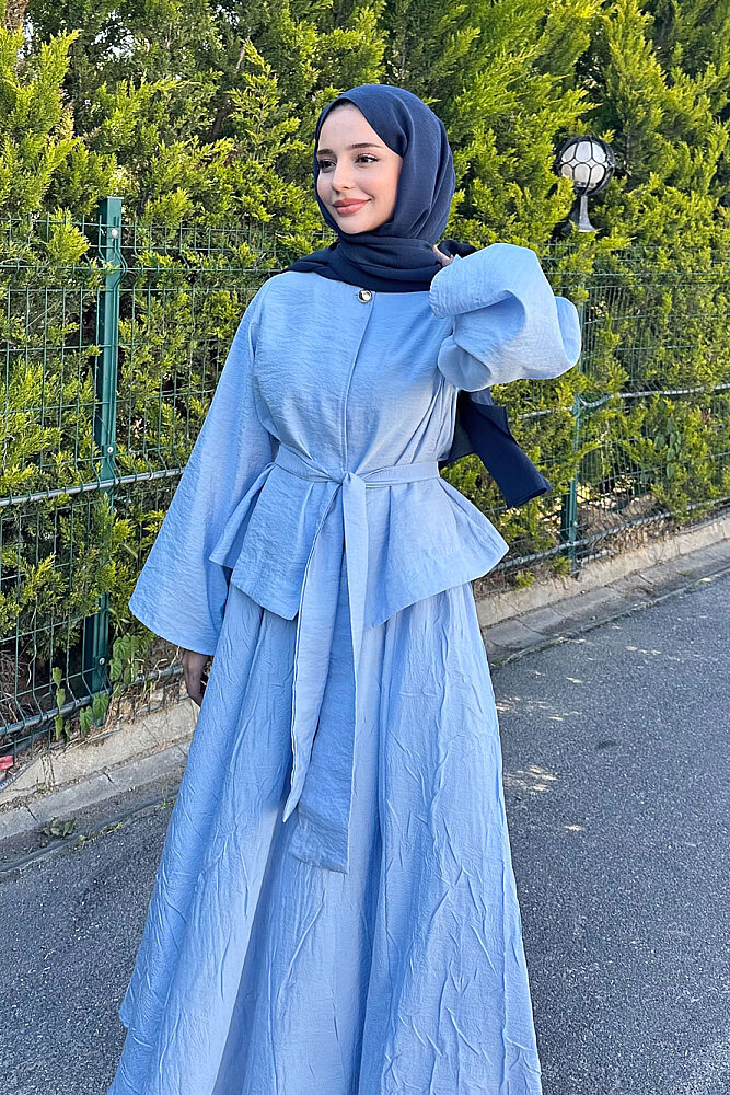 Princess Pop Etek Takım - Bebe Mavisi - HEWES (1)