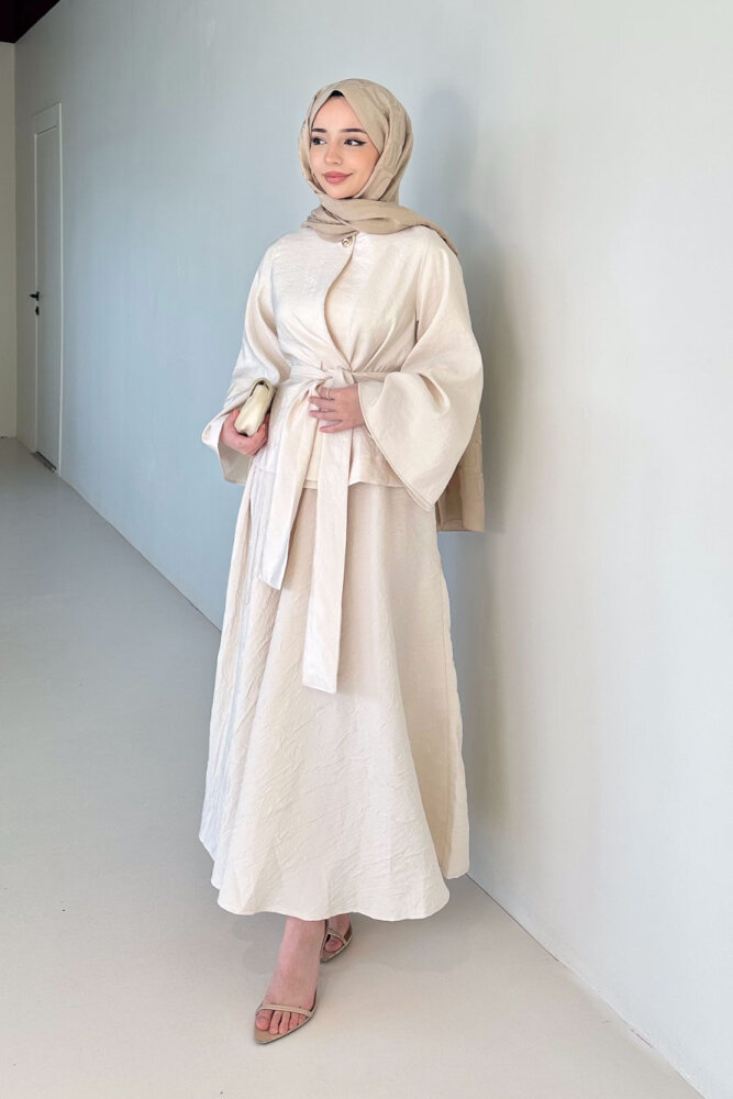 Princess Pop Etek Takım - Bej - HEWES (3)