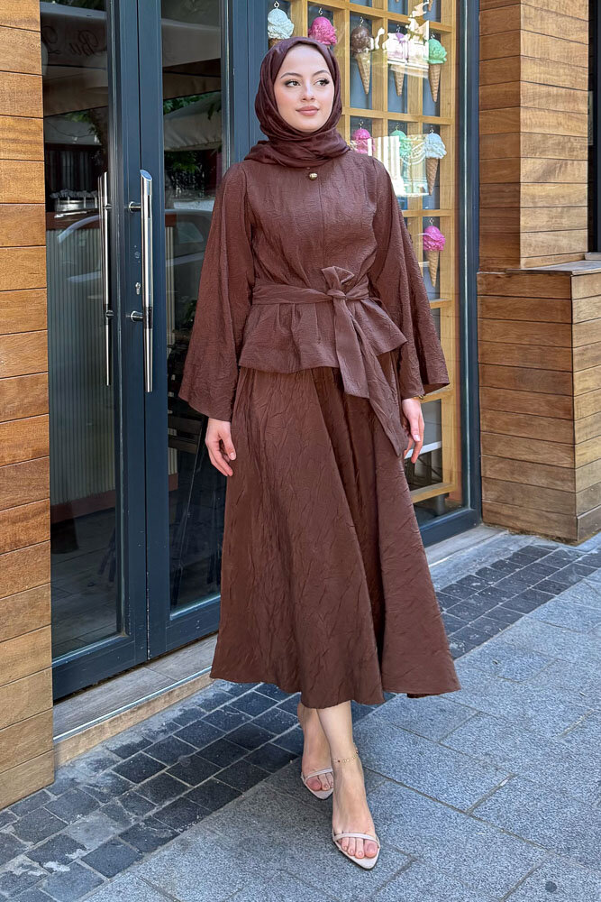 Princess Pop Etek Takım - Kahverengi - HEWES (1)