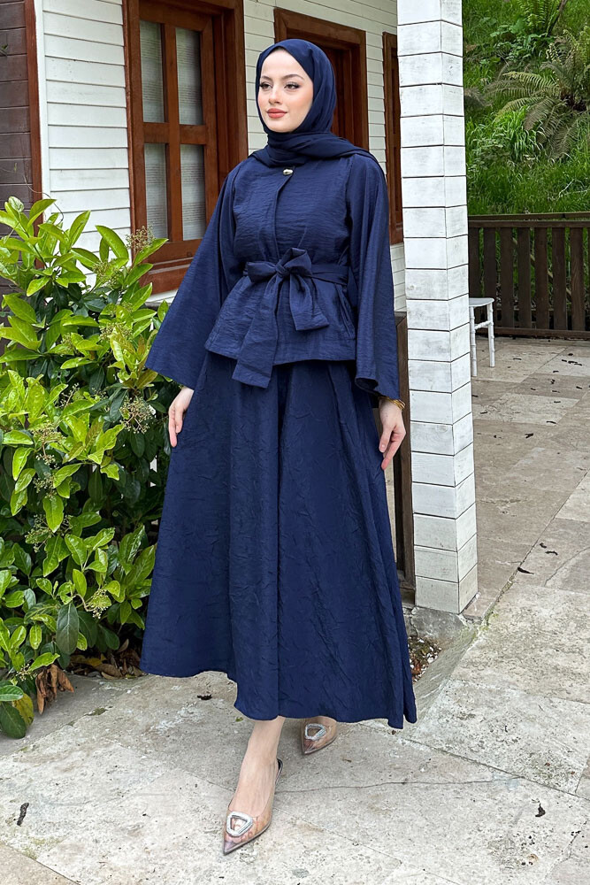 Princess Pop Etek Takım - Lacivert - HEWES (1)