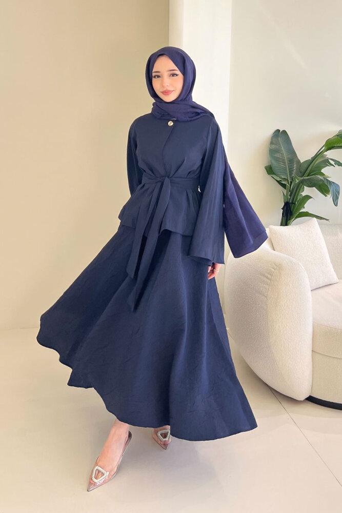 Princess Pop Etek Takım - Lacivert - 1