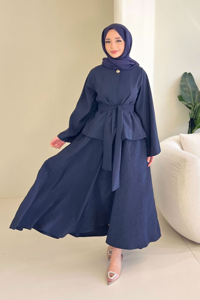 Princess Pop Etek Takım - Lacivert - HEWES (1)