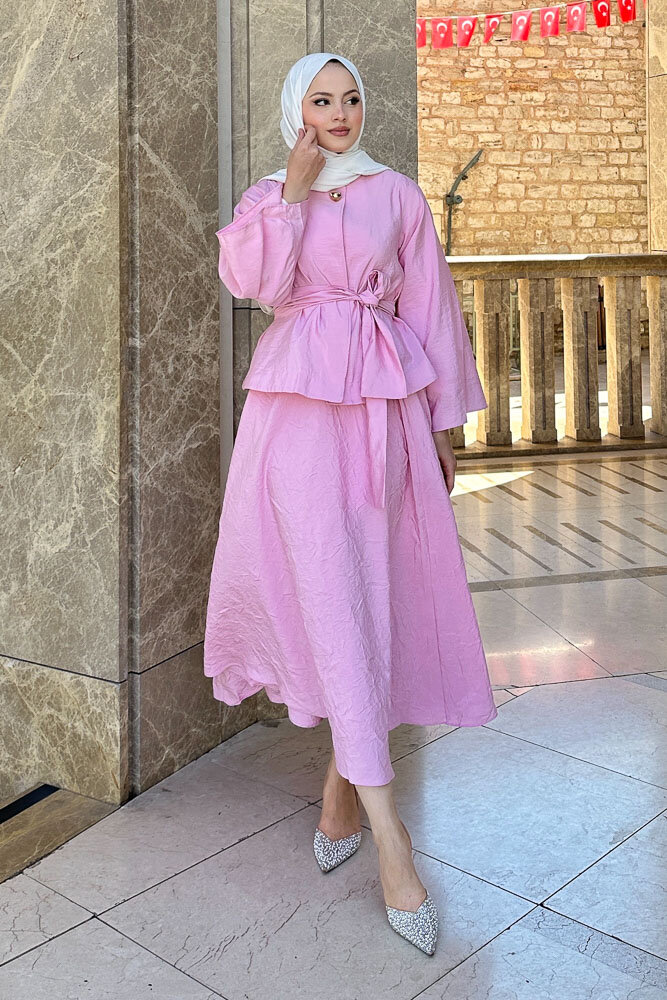 Princess Pop Etek Takım - Pudra - 3