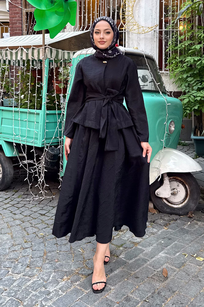 Princess Pop Etek Takım - Siyah 