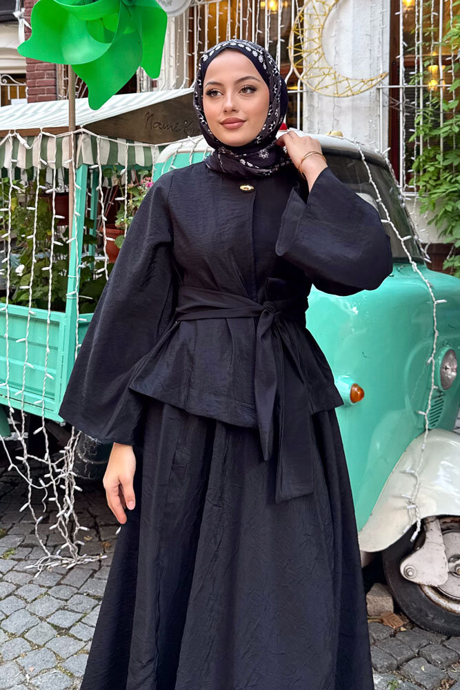 Princess Pop Etek Takım - Siyah - 5