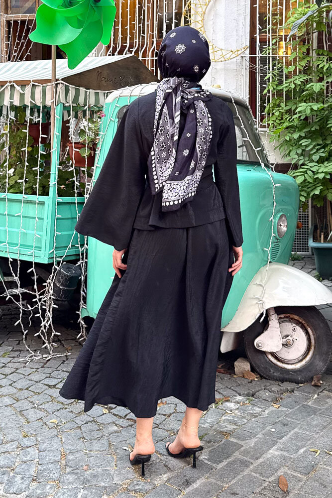Princess Pop Etek Takım - Siyah - 8