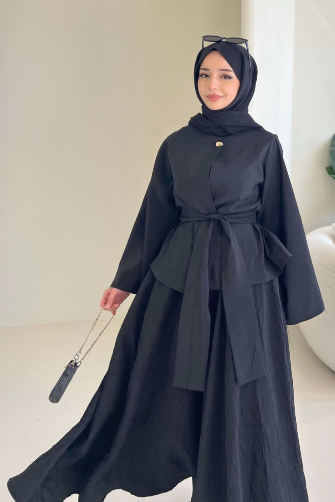 Princess Pop Etek Takım - Siyah - 5