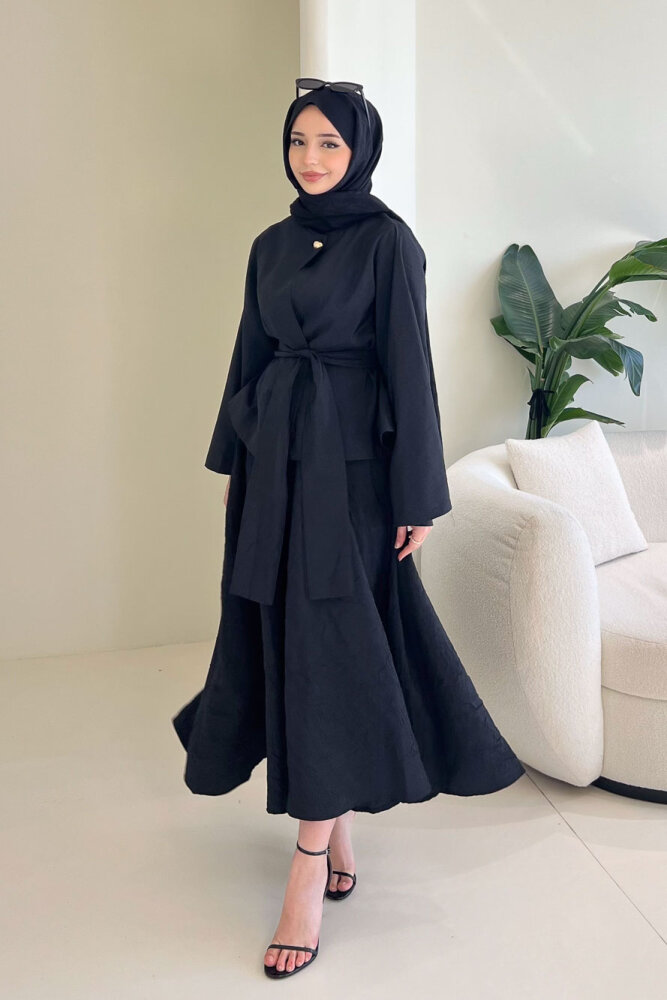 Princess Pop Etek Takım - Siyah - 1