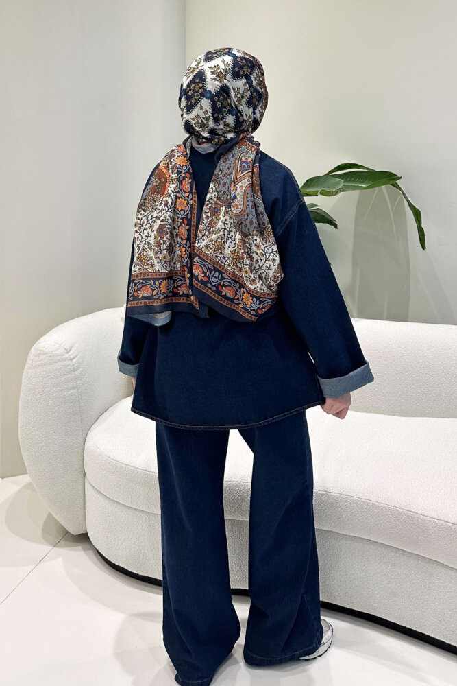 Pure Blue Denim Takım - Lacivert - 8