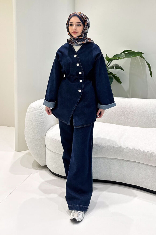 Pure Blue Denim Takım - Lacivert - ENMA (0)