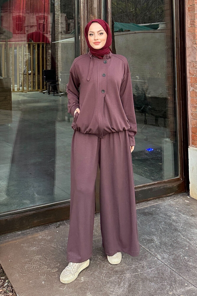 Pure Comfort Modal Takım - Bordo - ALLMİSS (0)