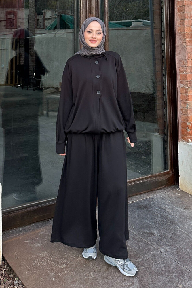 Pure Comfort Modal Takım - Siyah - ALLMİSS (4)