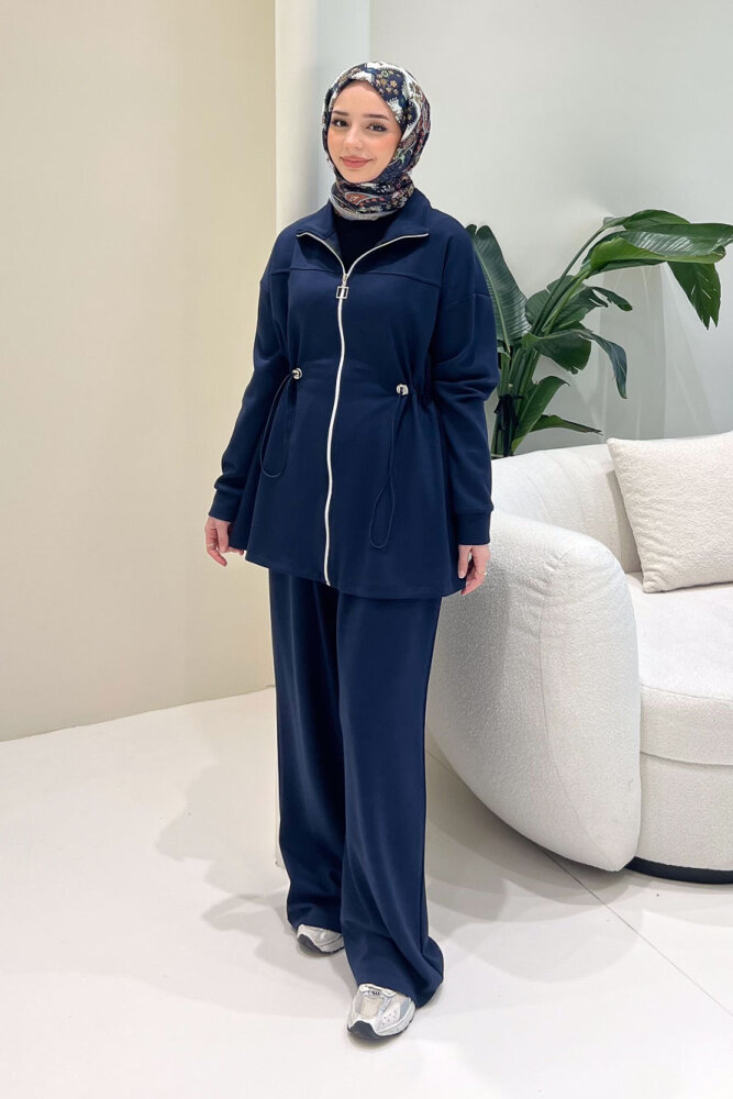 Renata Pantolon Takım - Lacivert - QUB (3)