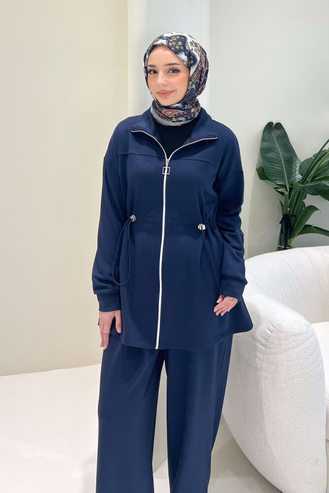 Renata Pantolon Takım - Lacivert - QUB (1)