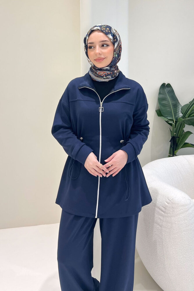 Renata Pantolon Takım - Lacivert - 5