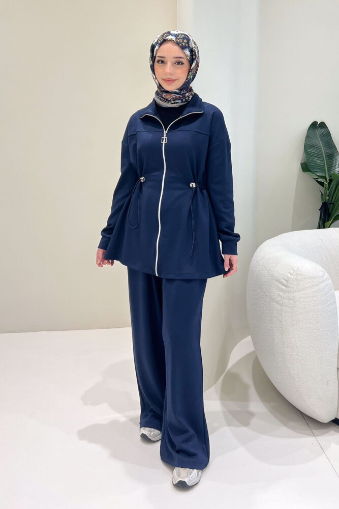 Renata Pantolon Takım - Lacivert - QUB (0)