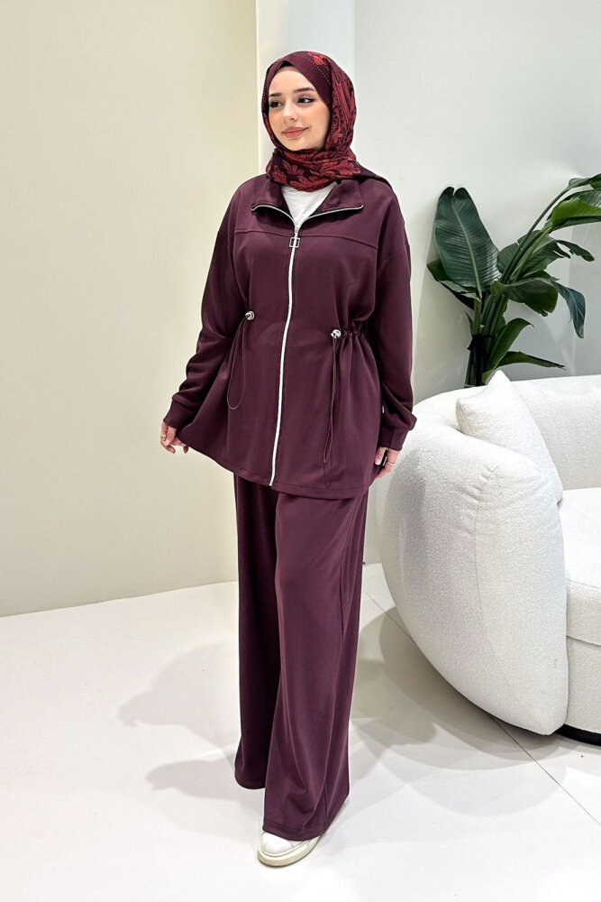 Renata Pantolon Takım - Mürdüm - QUB (3)