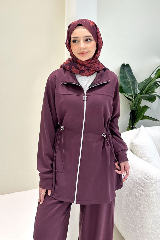 Renata Pantolon Takım - Mürdüm - QUB (1)