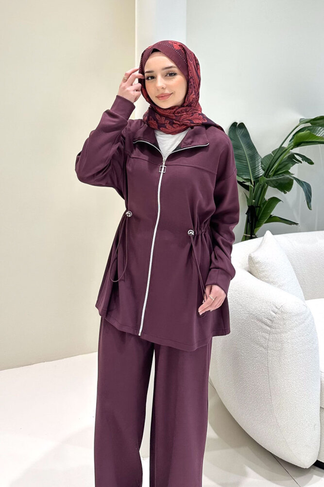 Renata Pantolon Takım - Mürdüm - QUB (4)