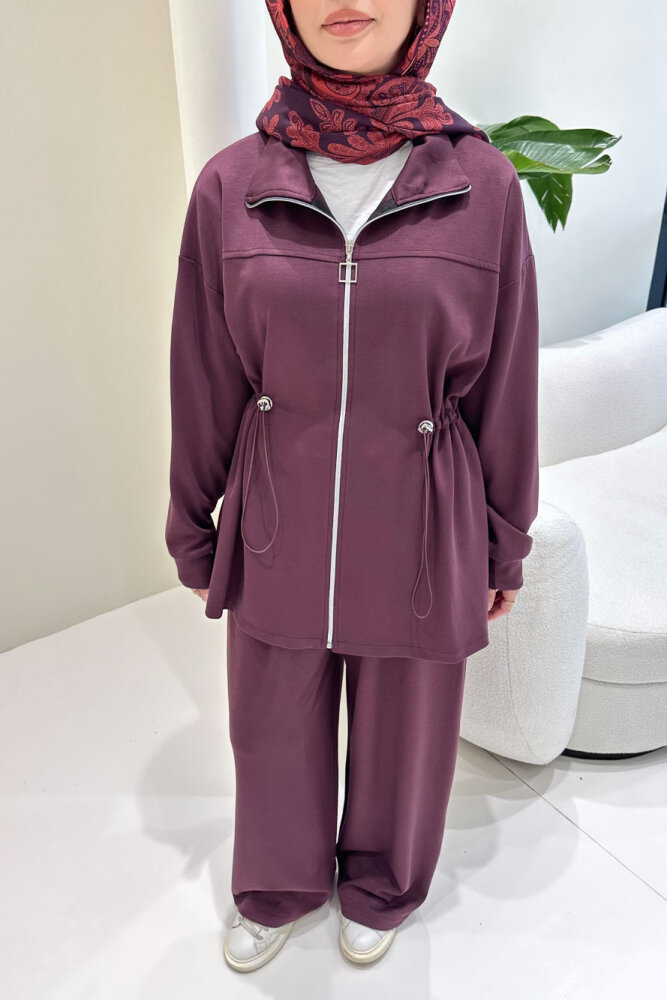 Renata Pantolon Takım - Mürdüm - 3