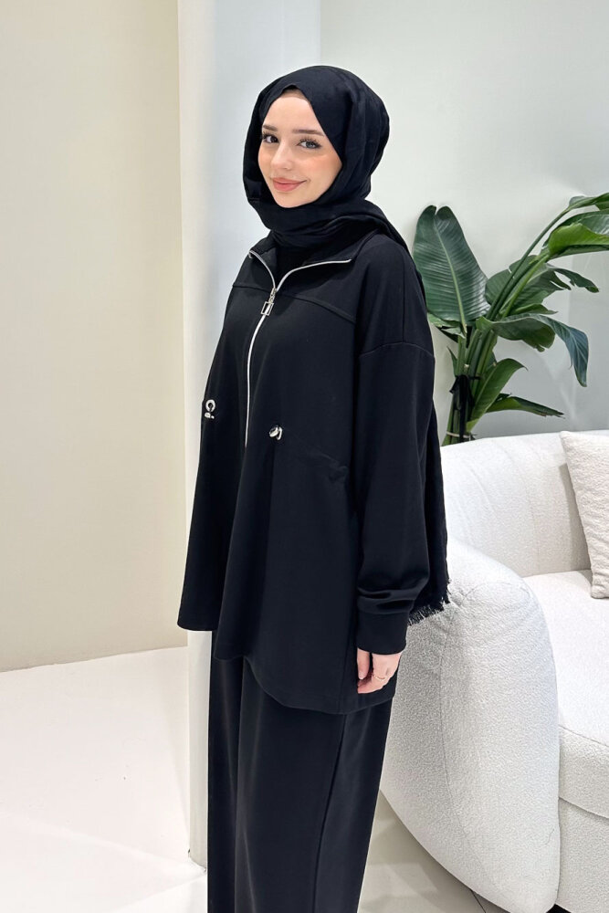 Renata Pantolon Takım - Siyah - QUB (1)