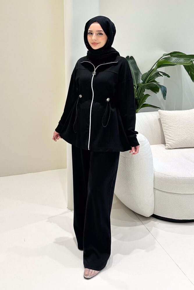 Renata Pantolon Takım - Siyah - 3