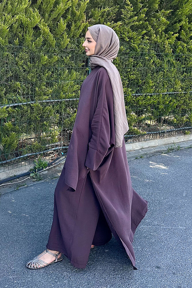Salash Uzun Pantolon Takım - Bordo - ALLMİSS (5)