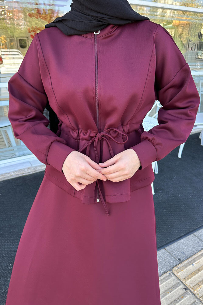 Scuba Etekli Takım - Bordo - LİNE (4)