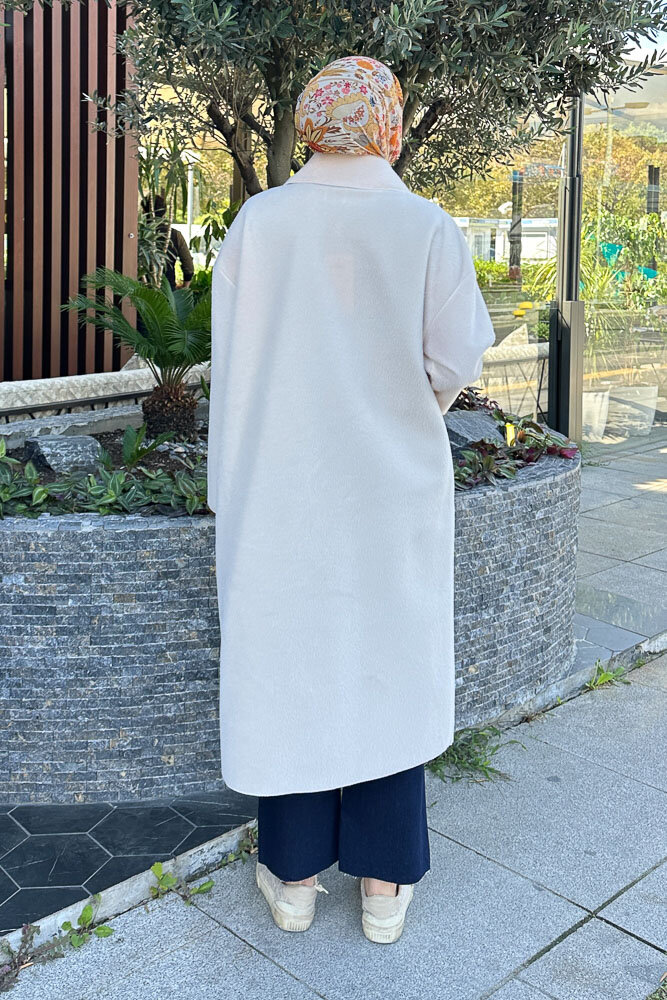 Shani Peluş Kaban - Bej - 8