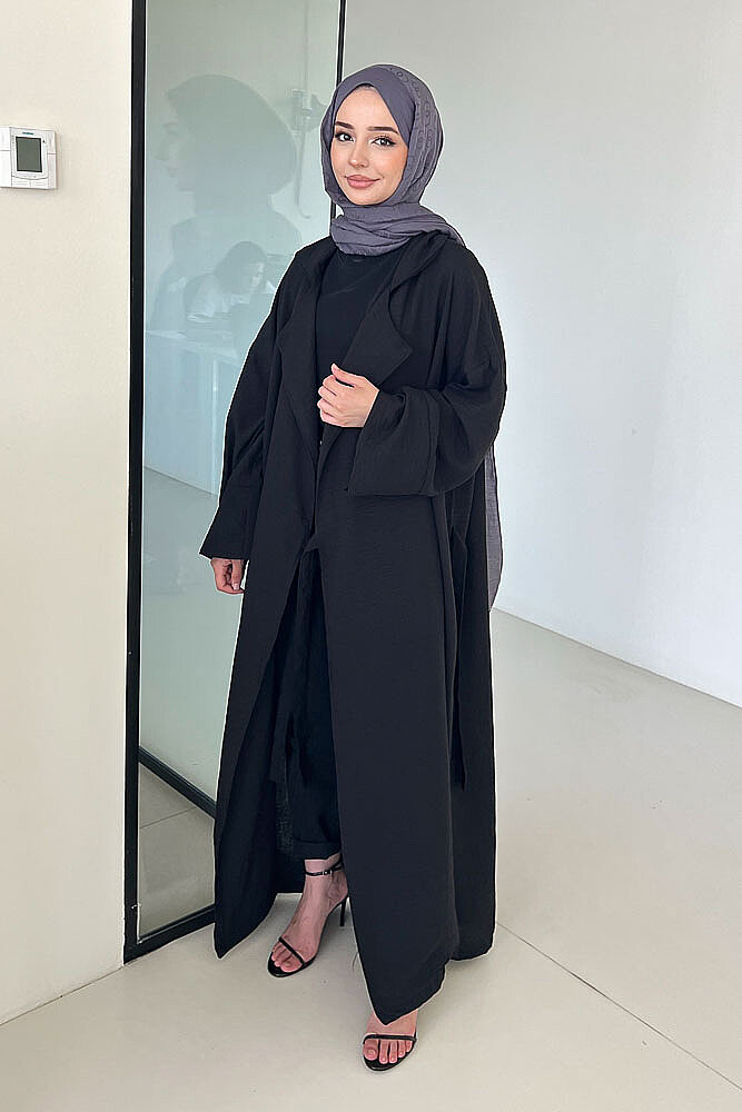 Siena Kemerli Kap - Siyah - 1