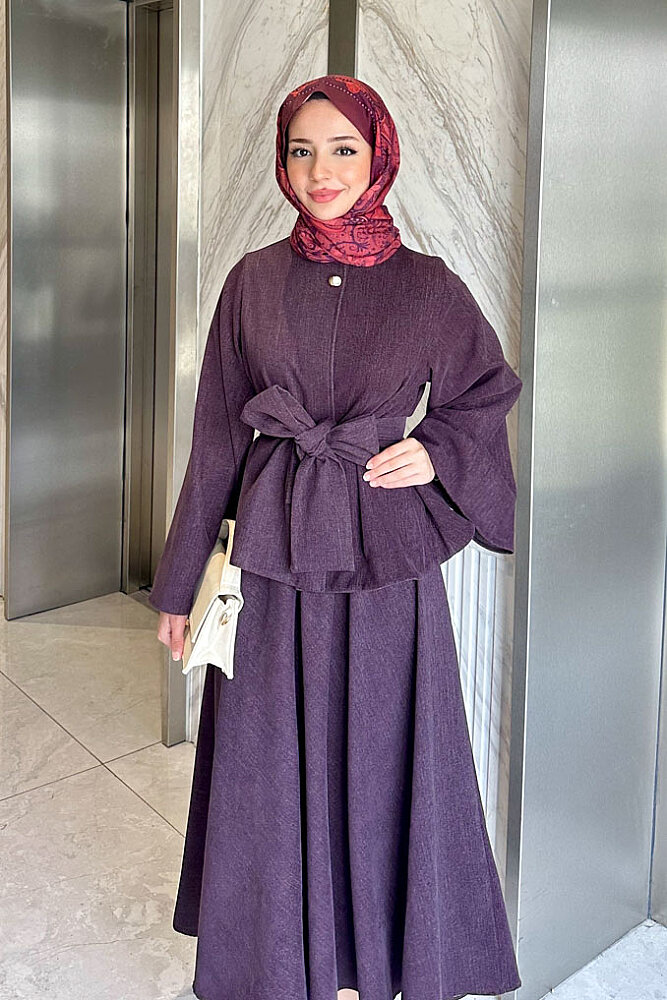 Snow Princess Takım - Mürdüm - 5