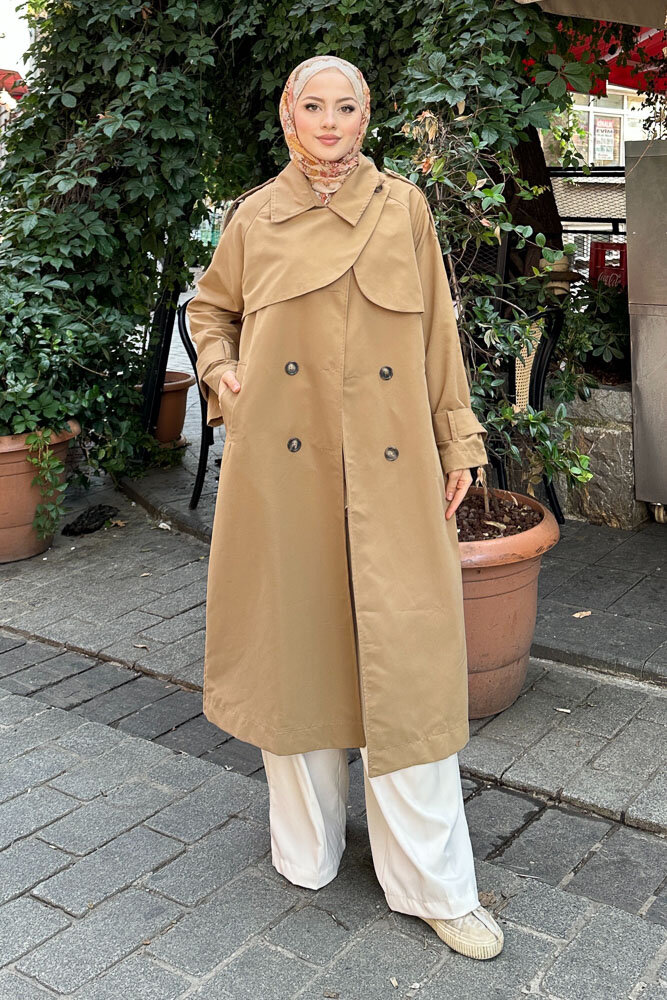 Solé Trençkot - Camel - HENZA (3)