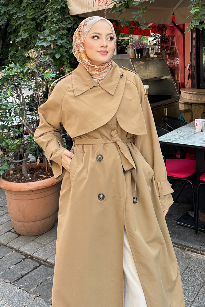 Solé Trençkot - Camel - HENZA (1)