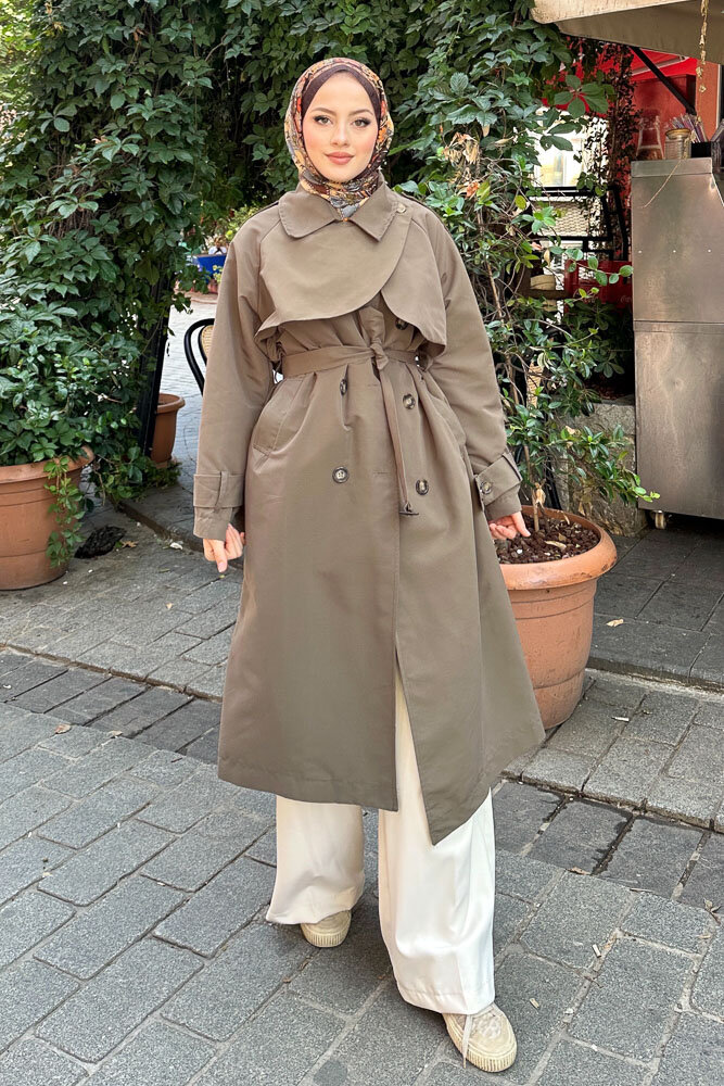 Solé Trençkot - Haki - HENZA (5)