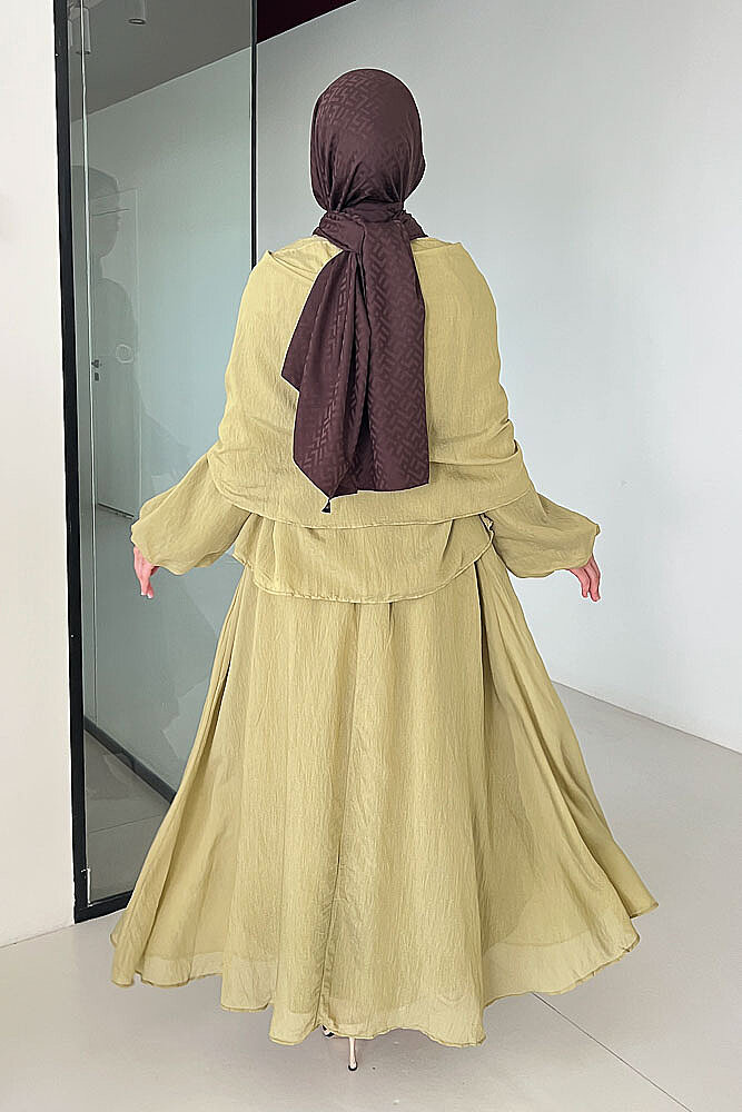 Tokalı Etekli Takım - Yeşil - ENMA (4)