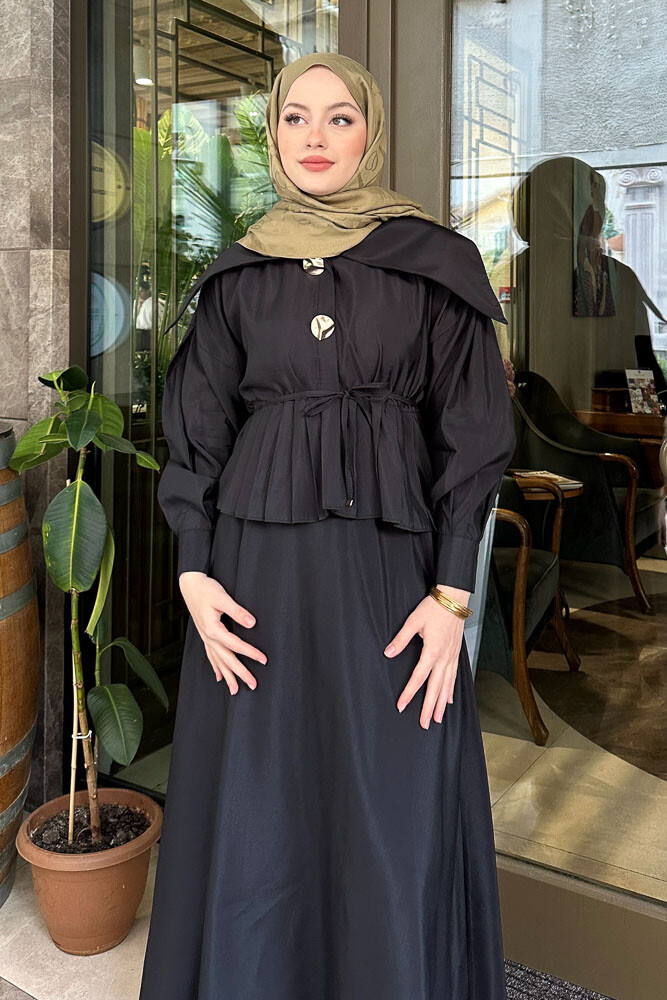 Veloria Etek Takım - Siyah - 2