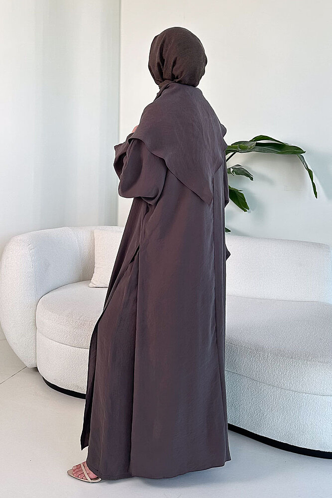 Veloura Signature Tencel Takım - Kahverengi - 2