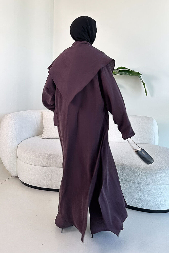 Veloura Signature Tencel Takım - Mürdüm - BELEMİR (3)