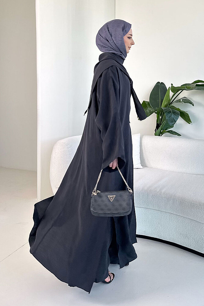 Veloura Signature Tencel Takım - Siyah - 7