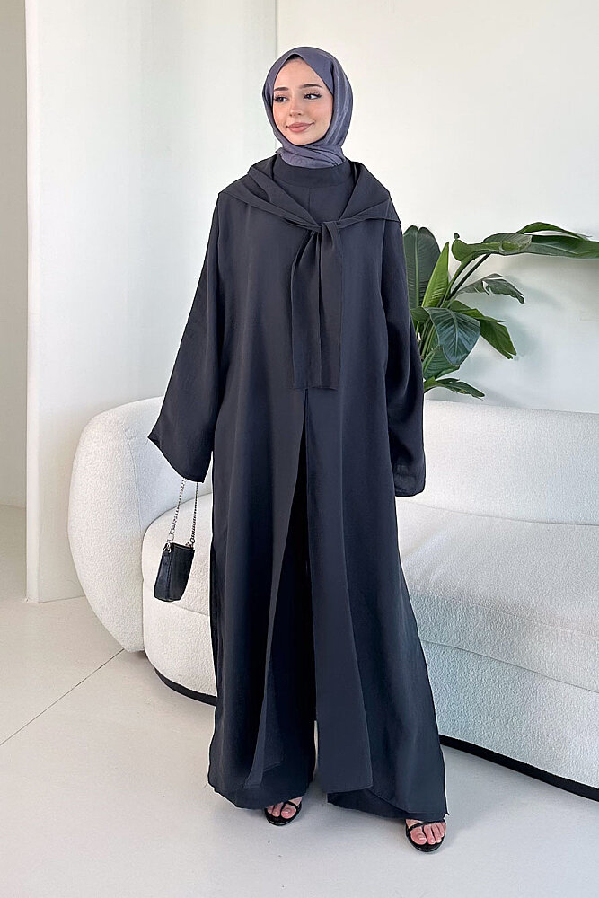 Veloura Signature Tencel Takım - Siyah - BELEMİR (5)