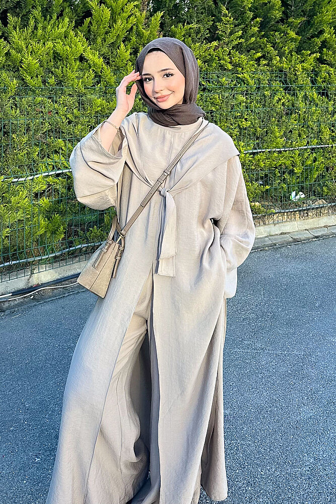 Veloura Signature Tencel Takım - Vizon - BELEMİR (0)