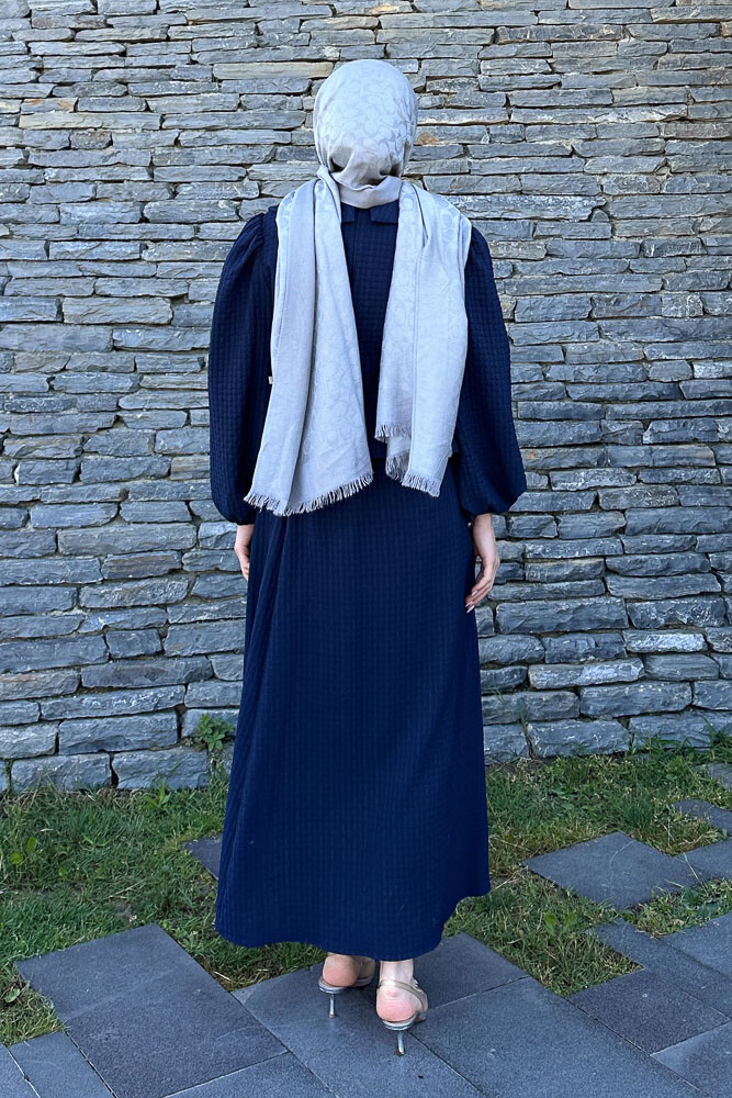 Willow Gofreli Etekli Takım - Lacivert - 7