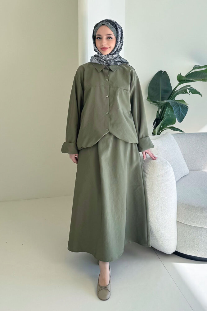 Zafira Etekli Takım - Haki - ALLMİSS (0)