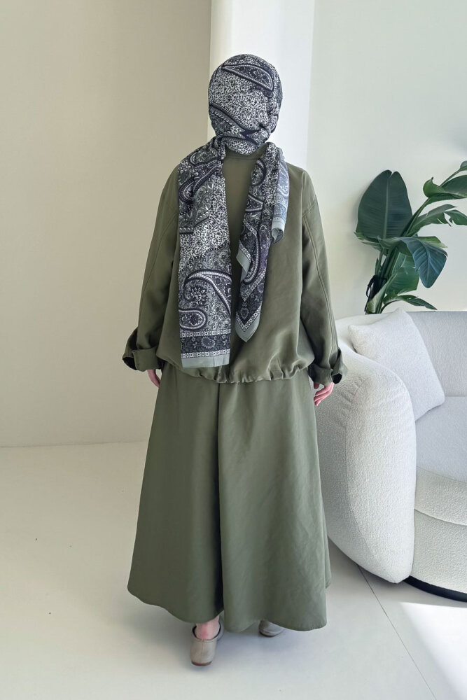 Zafira Etekli Takım - Haki - 6