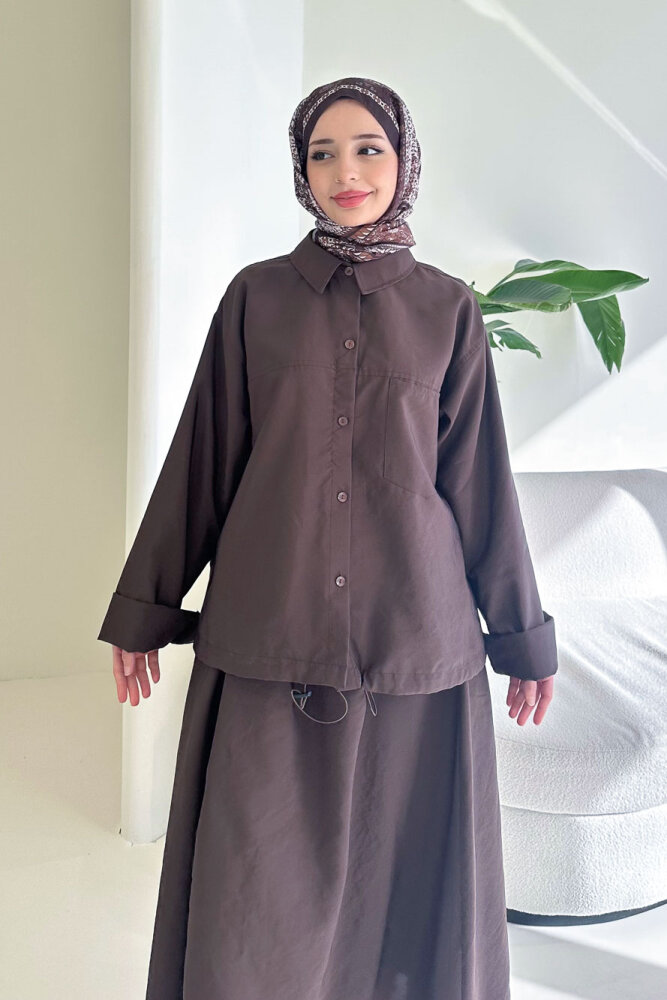 Zafira Etekli Takım - Kahverengi - ALLMİSS (3)