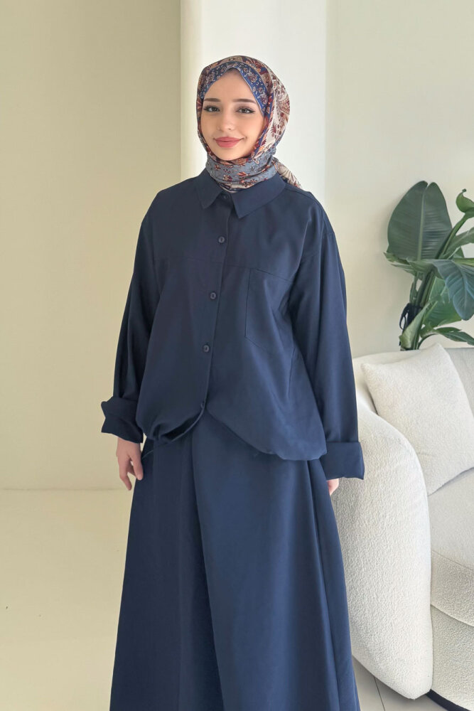 Zafira Etekli Takım - Lacivert - 4
