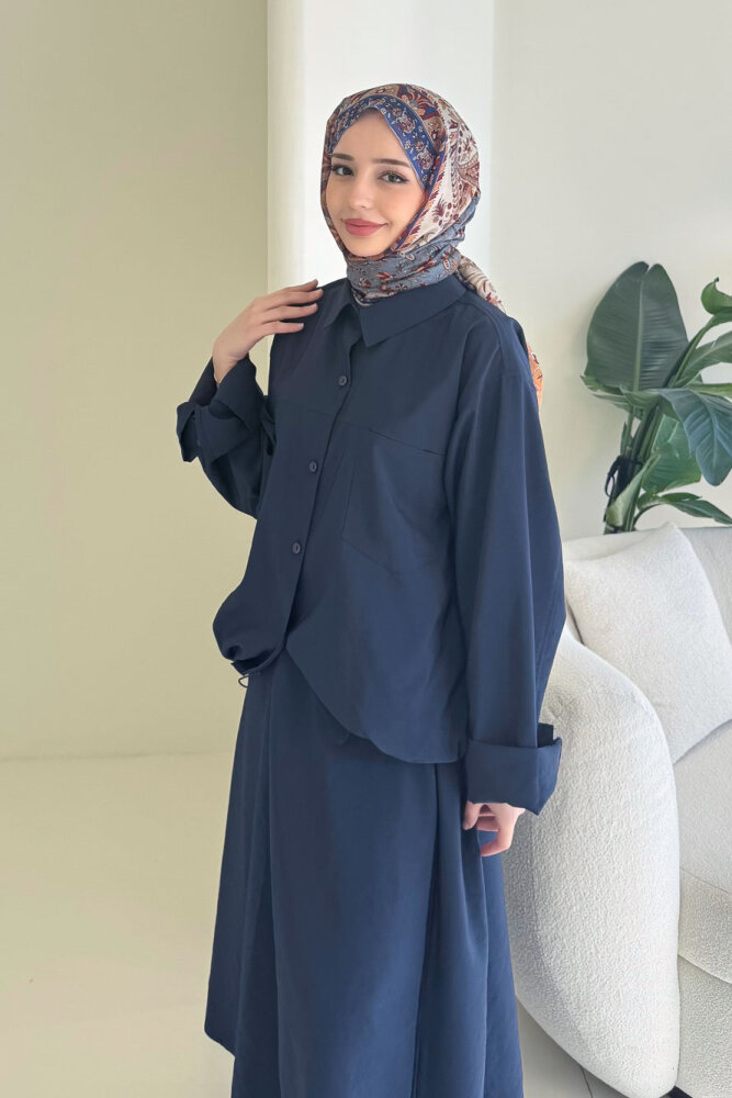 Zafira Etekli Takım - Lacivert - 2