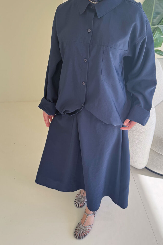 Zafira Etekli Takım - Lacivert - 3