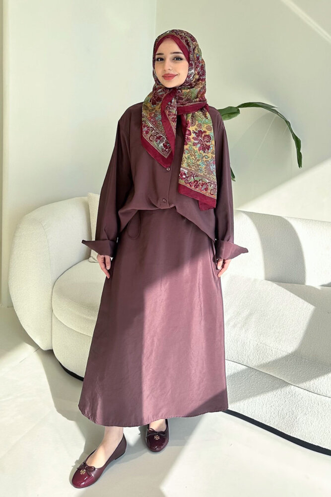 Zafira Etekli Takım - Mürdüm - 4